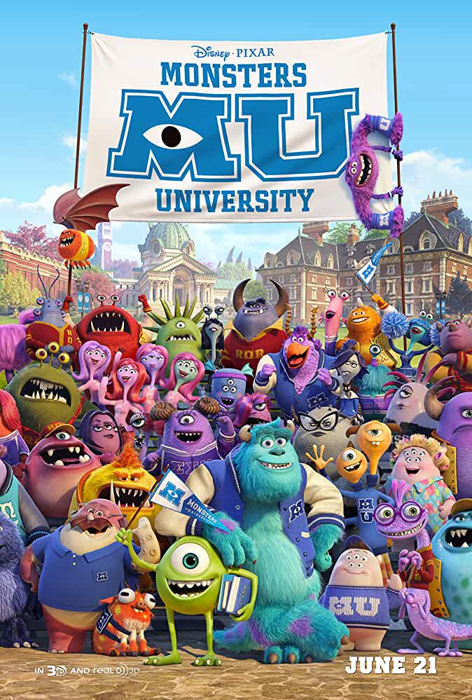Monsters University 2013 Movies Watch on Disney + HotStar