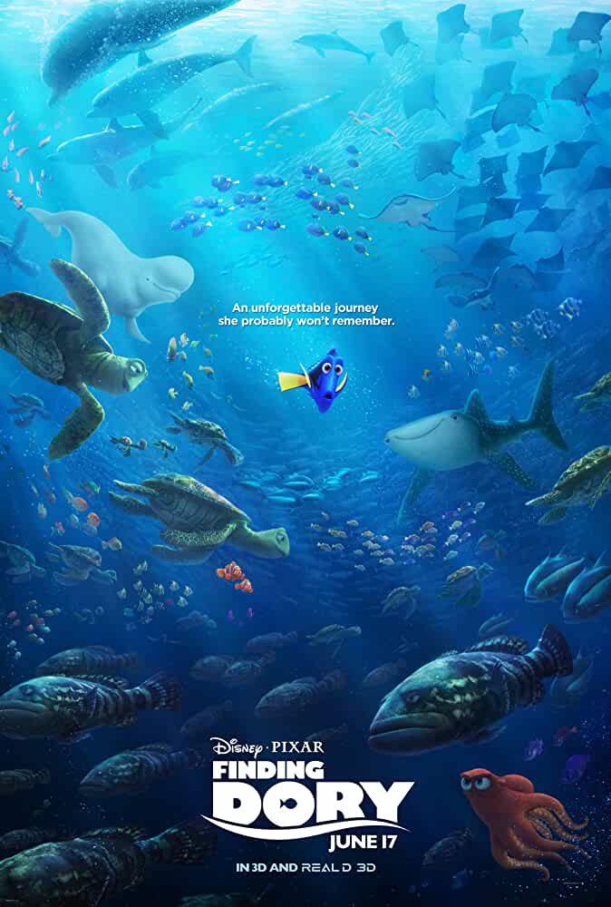 Finding Dory 2016 Movies Watch on Disney + HotStar