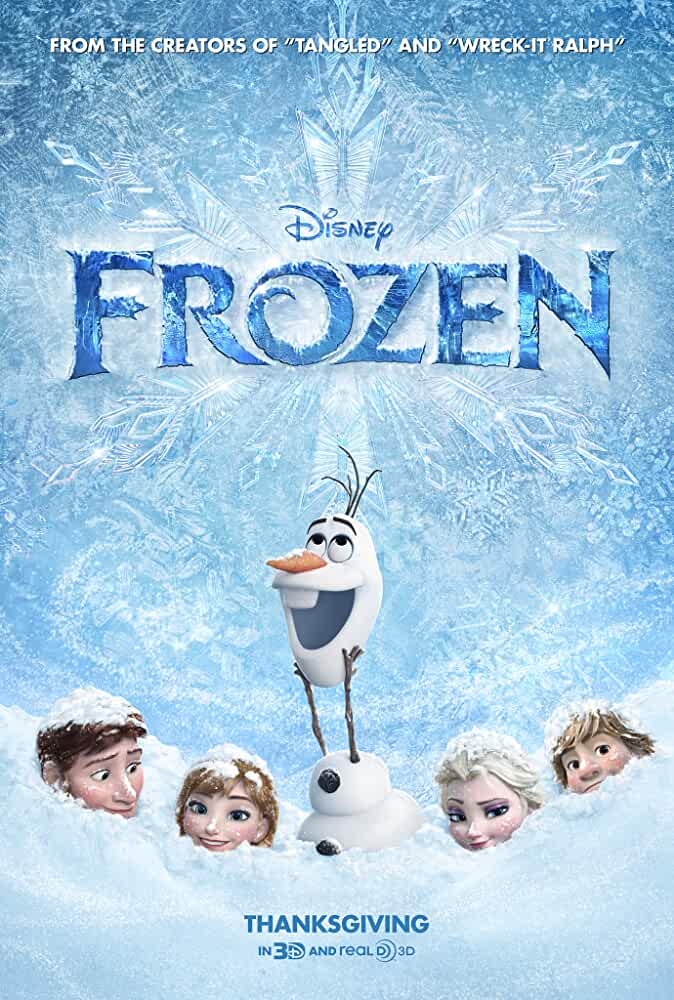 Frozen 2013 Movies Watch on Disney + HotStar