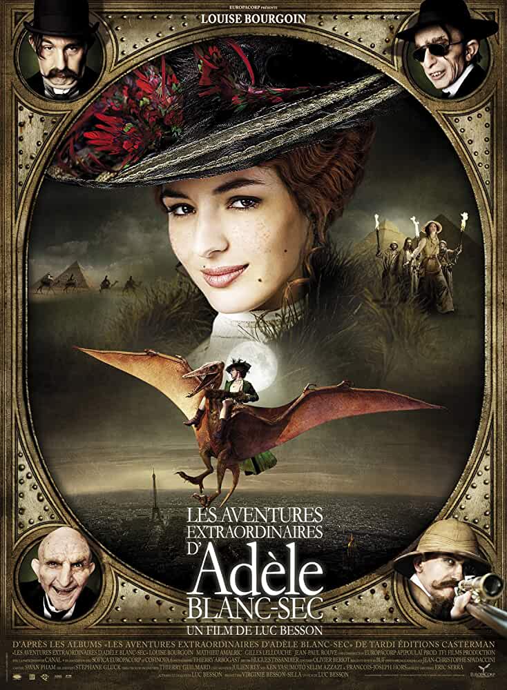 The Extraordinary Adventures of Adèle Blanc-Sec 2010 Movies Watch on Amazon Prime Video