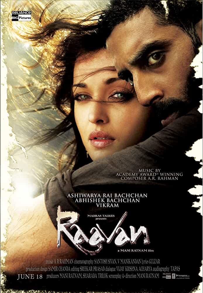 Raavan 2010 Movies Watch on Disney + HotStar
