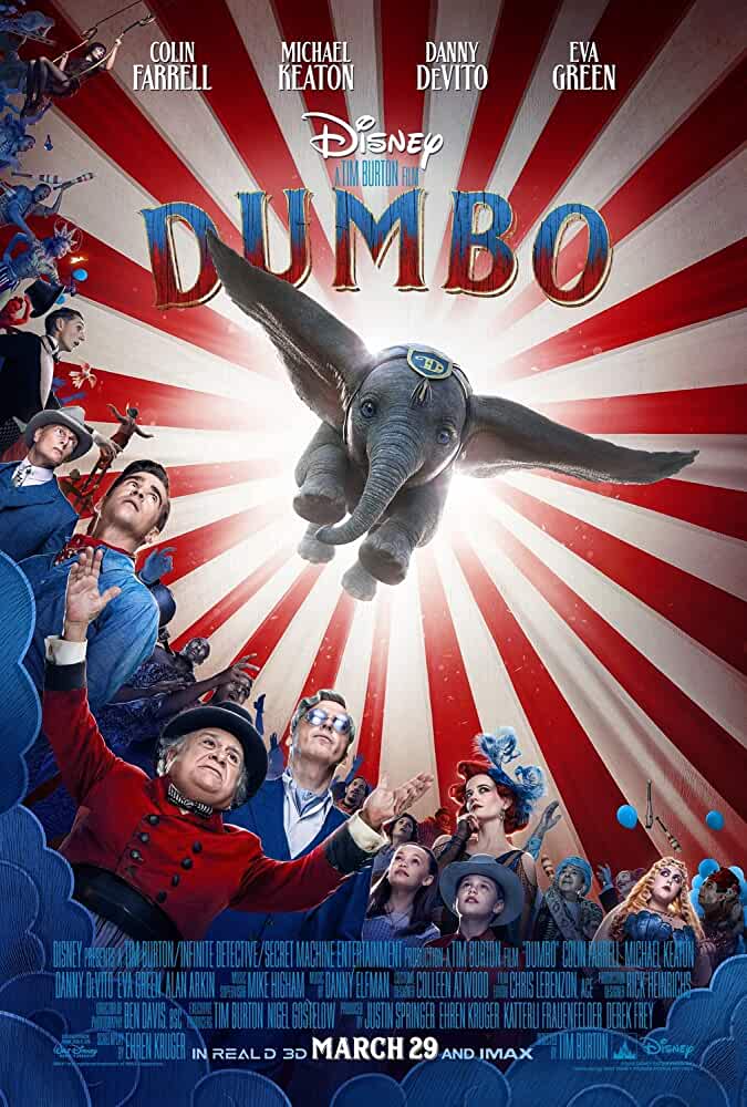 Dumbo 2019 Movies Watch on Disney + HotStar