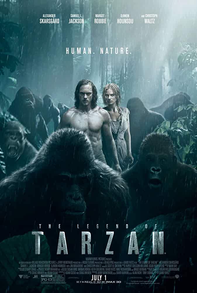 The Legend of Tarzan 2016 Movies Watch on Amazon Prime Video