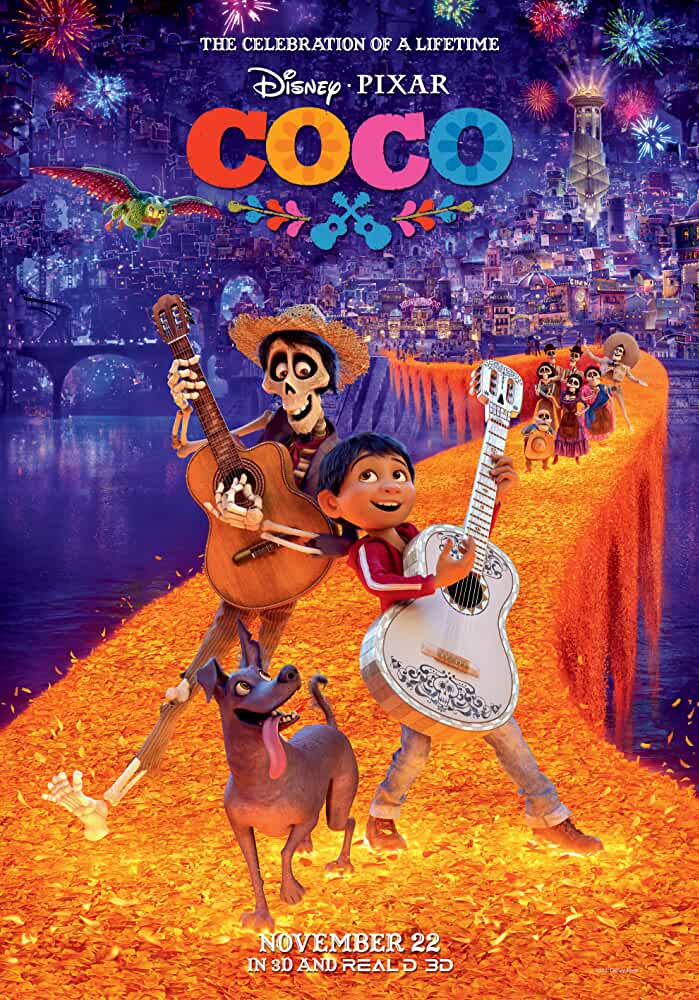 Coco 2017 Movies Watch on Disney + HotStar