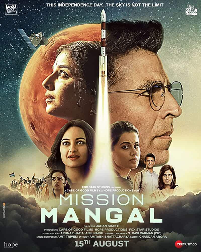 Mission Mangal 2019 Movies Watch on Disney + HotStar
