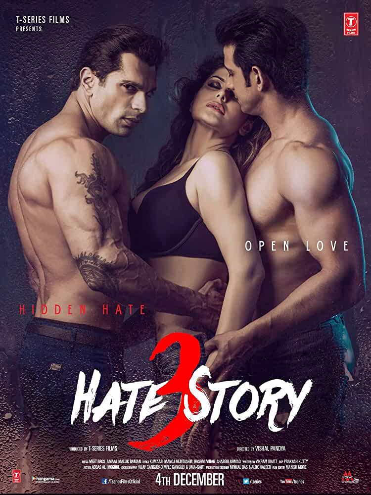 Hate Story 3 2015 Movies Watch on Disney + HotStar