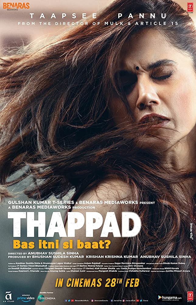 Thappad 2020 Movies Watch on Amazon Prime Video